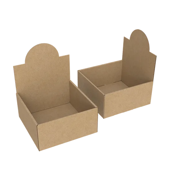 Corrugated product display packaging manufactured for retail point of sale